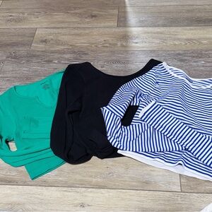 Buckle Brand crop tops (set of 3)